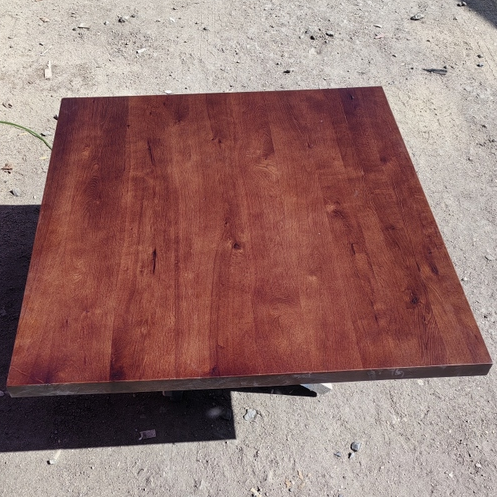 Handmade Walnut Stained Oak Dining Coffee Table Top