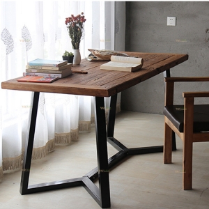 Antique Furniture Aged Elm Table