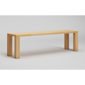 Solid wood book table bench